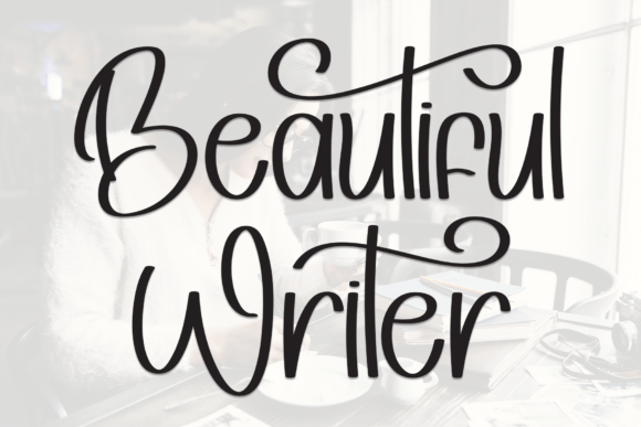 Beautiful Writer Font: A Neat Display for Playful Branding