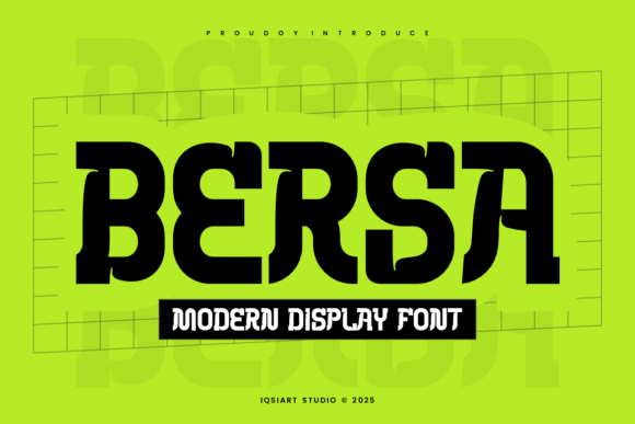 Bersa Font Review: A Quirky Display Typeface for Branding