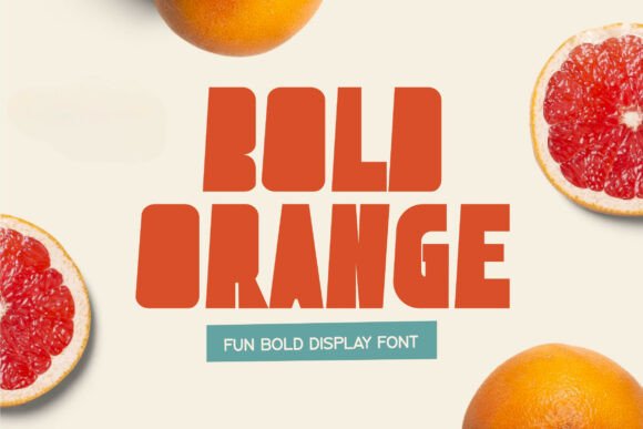 Bold Orange: The Playful Display Font for Scroll-Stopping Headlines