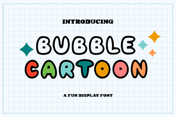 Bubble Cartoon: A Playful Display Font for Makers