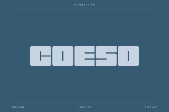 Coeso Display Font Review for Bold Campaigns