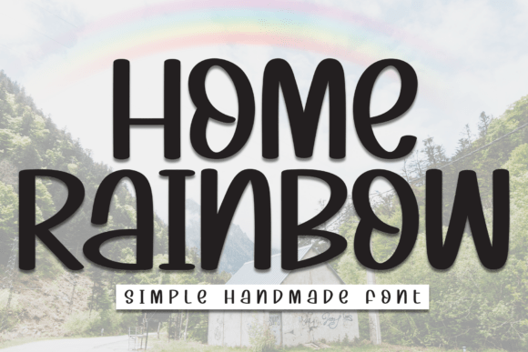 Designing Joyful Headers with Home Rainbow Display Fonts