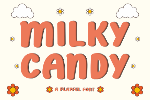 Designing with Milky Candy: A Soft Display Typeface