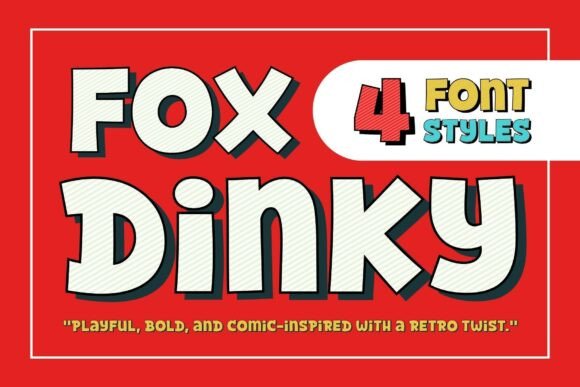 Fox Dinky: The Ultimate Cartoon Font for Crafters