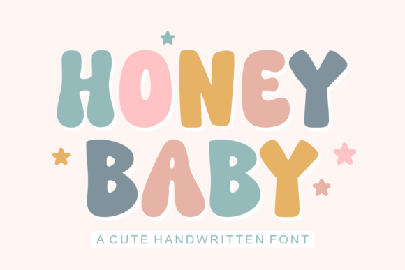 Honey Baby Typeface Review: A Playful Retro Display Font