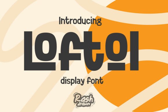 Loftol: The Bold Display Font for Modern Makers