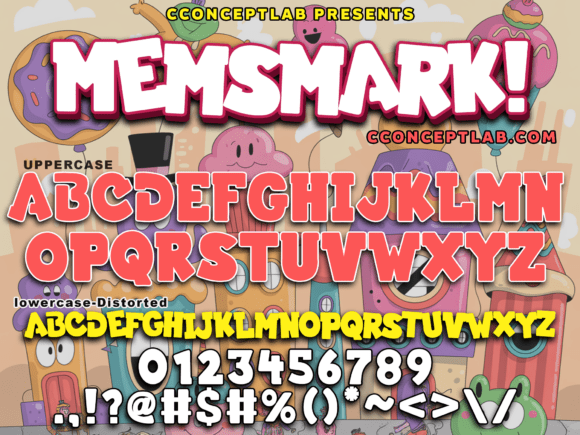 Memsmark: A Groovy Bold Typeface for Modern Editorial Design