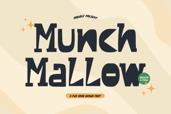 Munch Mallow: The Playful Display Font for Handmade Brands