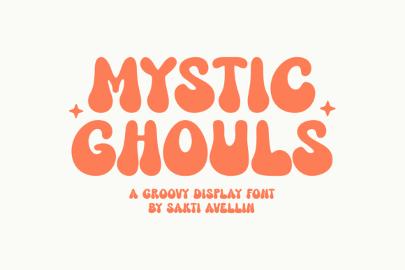 Mystic Ghouls: The Groovy Display Font for Bold Campaigns