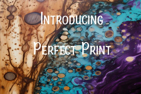 Perfect Print: A Versatile Display Font for Elegant Branding