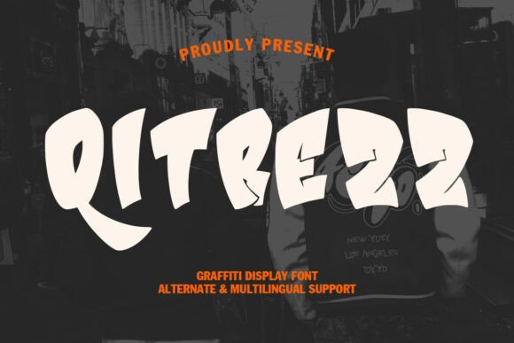 Qitrezz: A Bold Display Font for Modern Web Design