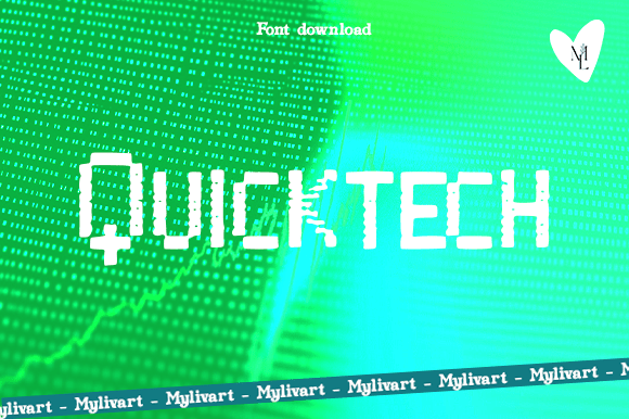 Quicktec: The Modern Typeface for Tech Branding