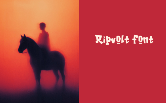 Ripvolt Font: The Bold Typeface for Handmade Brands