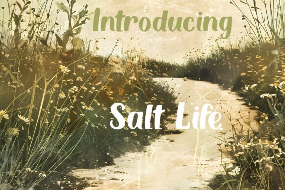 Salt Life Font: A Versatile Display Typeface for Makers
