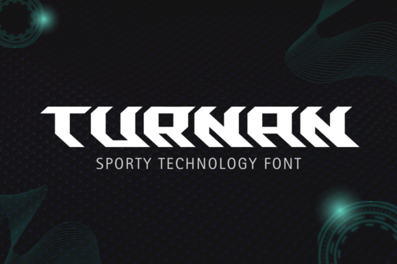Turnan: A Futuristic Display Font for Bold Branding
