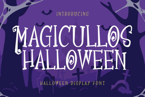 Upgrade Your Brand with Magicullos Halloween Display Font