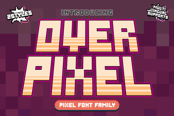 Using Over Pixel for Bold Branding and Logo Design
