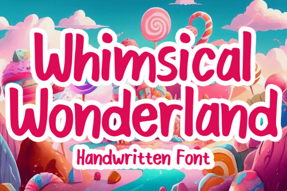 Whimsical Wonderland: The Playful Display Font for Viral Campaigns