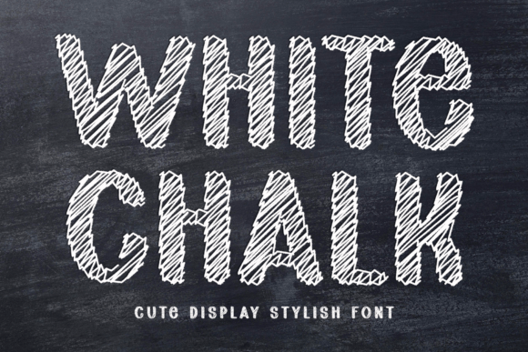 White Chalk: A Soft Display Font for Handmade Brands